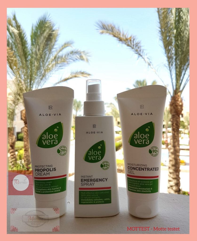 LR Health & Beauty LR ALOE VIA Aloe Vera SpezialPflegeBox Special Care Box MOTTEST